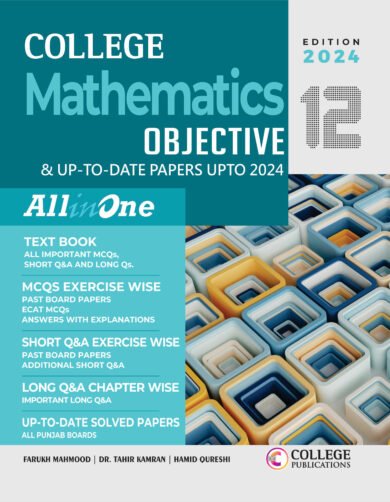 Mathematics 12 Objective (Punjab Board)